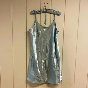 mint green nightgown feels like satin